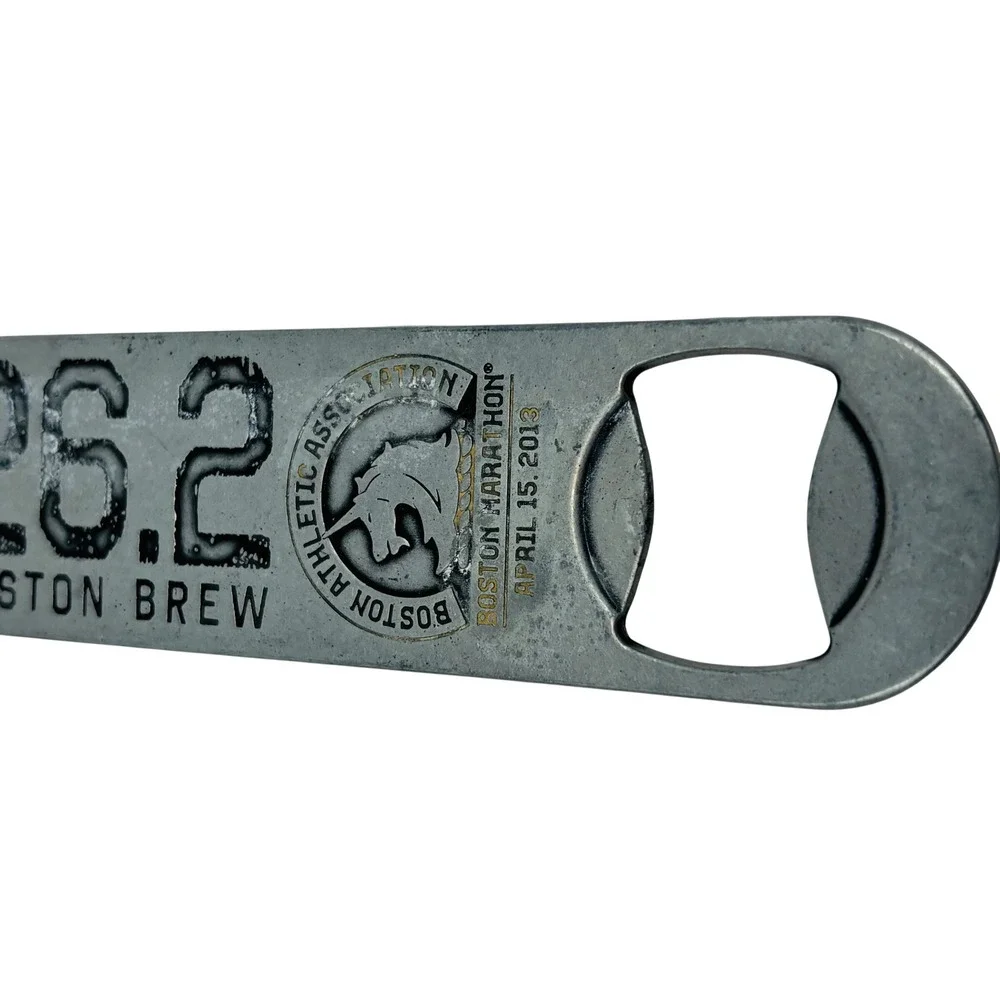 2013 Boston Marathon Commemorative Bottle Opener Samuel Adams 26.2 Boston Brew